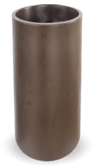 newgarden - Macetero Alto y Redondo Antracita Hortensia ø40 cm Decorativo para Interior y Exterior. 83 litros Muy Resistente a los Rayos UV. Maceta para Flores y Plantas Hecho en España