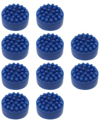 eMagTech Laptop-Tastatur, Joystick, Zeigerkappe, Gummi, Tastatur-Mauskappe, kompatibel mit Dell D620, D630, D820, D830, M65, Laptop, Blau, 7,5 x 4 mm, 10 Stück