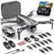 HHD Drone with 4K Camera for Adults Beginner,52-Min Max Flight Time,10000 Feet Control Range,249g Foldable RC Quadcopter,Smart Return Home,Transmission,Brushless Motor, Wind Resistance(Sliver)