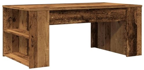 vidaXL Couchtisch Altholz-Optik 102x55x42 cm Holzwerkstoff