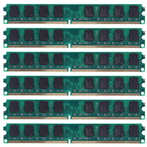 Lbvzxkad 6X Ddr2 800 MHz Pc2 6400 2 GB 240 Pin per Memoria RAM Desktop