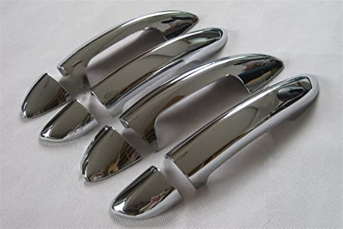 UJNHEQ Formzubehör Chrom-Auto-Türgriff-Abdeckung Car Styling Für Passat B6 3C 2006 2007 2008 2009 2010 2011 Für Passat CC 2009-2012