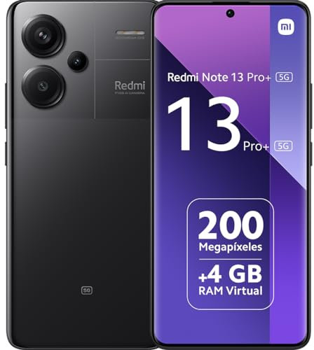 Xiaomi Redmi Note 13 Pro+ 5G, 8/256GB, Midnight Black - Unlocked (Reconditionné)
