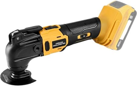 Utensile oscillante, Utensile multiuso oscillante senza spazzole, vibrazione senza fili, lavorazione del legno, elettrica for elettrica for batteria De-Walt da 20 V,Levigatura più aggressiva
