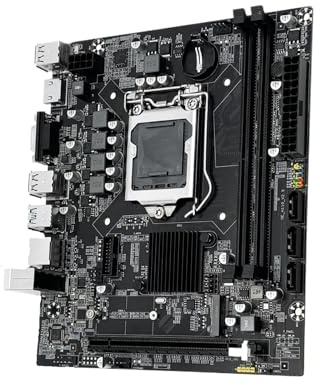 Das H110-Motherboard unterstützt LGA 1151 CPU DDR4 RAM und M.2 NVME SDD VGA HDMI