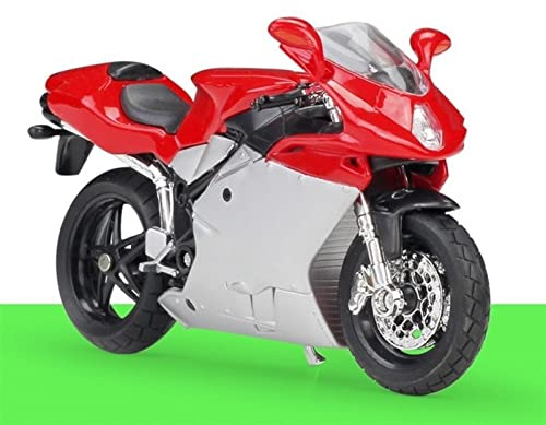1/18 Metal Diecast Escala Modelo Motocicleta Kit Exhibición Colecciones Regalo Juguete para MV Agusta F4S