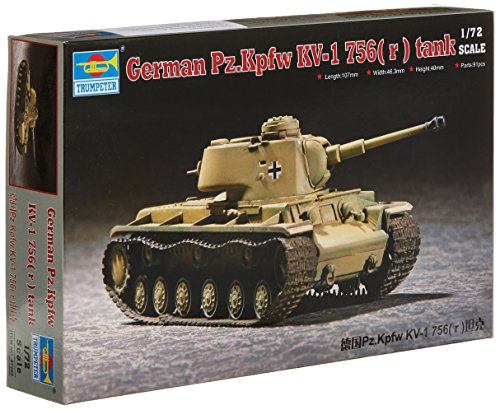 Trumpeter 07265 Modellbausatz German Pz.Kpfw. KV-1