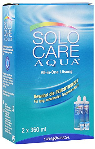 SOLO CARE Aqua Loesung Vorratspackung 2x360 Milliliter