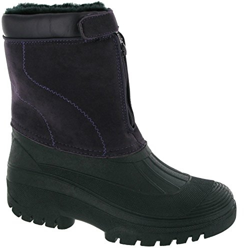 Cotswold Venture Waterproof Winter Boot Female Purple Size 5