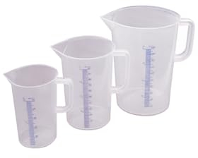 De Buyer 4021.20N - Caraffa graduata, in plastica, 5L