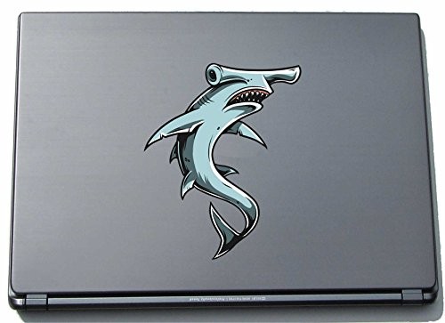 pinkelephant Laptopaufkleber Laptopskin Misc1-Sharks4 - Hai alt - 150 x 120 mm Aufkleber