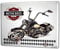 Wandkalender 2019 Jahreskalender Dauerkalender 2020 Kalender 2021 Terminplaner Fotokalender Motorrad Garage Chopper Motorrad Metall Magnet