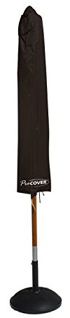 ProCover™ Parasol Cover - Heavy Duty PVC backed 600D Polyester with ZIP - Tear resistant