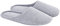 ofoot Pantofole da Donna, Scarpe Antiscivolo in Cotone Lavabile con Memory Foam(Grigio,EU 38-39)