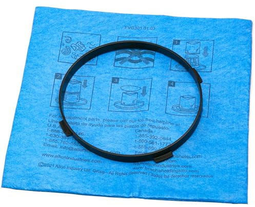 Stanley Reusable Dry filter with Mounting Ring for 3.8-18.9lVacuums