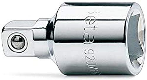 Beta 920/15 - Raccordo con attacco quadro femmina 1/2 e maschio 3/8 cromato