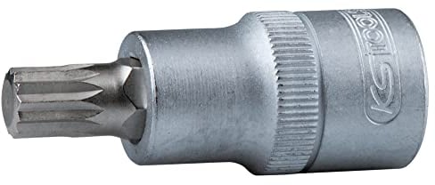 KS Tools 922.1676 - Douille tournevis XZN® 1/2'', L.55 mm - M14 - Gamme ULTIMATE® - En Chrome Vanadium - Finition chromée satinée