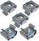 AERZETIX - C19182-5 x Käfigmuttern - M5 L13.2mm H8.8mm - für Blech - 0.7-1.6mm