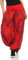 Malito – Damen Haremshose mit Print – Pumphose aus Baumwolle – Leichte Stoffhose – Sommerhose für warme Tage – Aladinhose 3485 (Rot | Größe 34-40)
