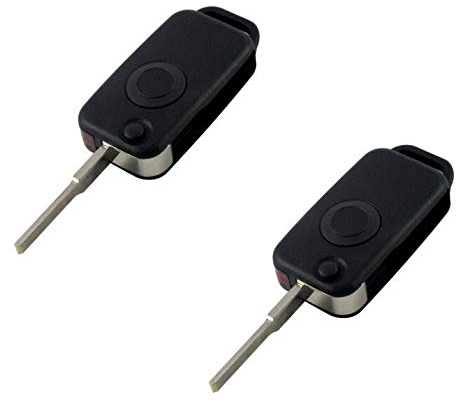 Jurmann 2X Schlüssel Gehäuse Fernbedienung Klappschlüssel BenzKS02NO W168 W202 W203 C208 A208 W124 A124 C124 W163 W210 R129 R170 W638