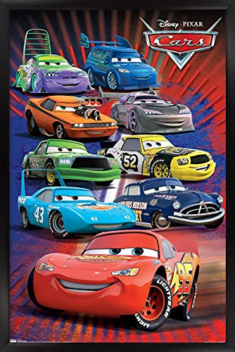 Trends International Disney Pixar Cars – Supercharged Wandposter, 37,4 x 56,8 cm, mehrfarbig
