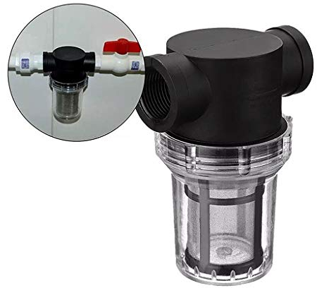 ANWUYANG 1pcs 1 / 2inch 3/4 Pollici da 1 Pollice in Linea Filtro in Rete, Filtro Pompa dell'Acqua, Irrigazione Filtro Ad Alto Flusso Filtro Conduttura Connettori Giardinaggio
