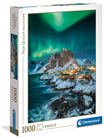 Clementoni 39601 Lofoten Islands – Puzzle 1000 Teile, Geschicklichkeitsspiel für die ganze Familie, buntes Legespiel, Erwachsenenpuzzle ab 14 Jahren