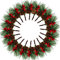 NC 20 pièces de Baies de Noël artificielles,Branches de pin artificielles, Aiguilles de pin de Pommes de pin de Baies,pour Les Decoration Noel de Table de fête de Noel de Jardin,Deco Noel.
