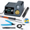 Soldering Station 72W Soldering Iron Station Kit, Digital Soldering Station Kit 150°C-480°C Adjustable Temperature, LED Display, Sleep Function, 2 Extra Tips, 50g Solder Wire, Solder Sucker, Tweezers
