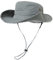 Comhats Herren Sonnenhut UV-Schutz Outdoor Fischerhut Bucket Safari Faltbarer Wanderhut Unisex Sommer Buschhut Hiking Breiter Boonie Gartenhut Wasserdicht Hellgrau M/L