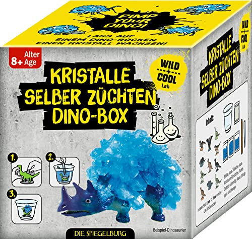 Die Spiegelburg - Kristalle selber züchten Dino-Box, Wild+Cool, 18056