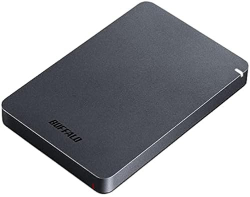 BUFFALO MiniStation PGF - Hard disk esterno portatile da 1 TB, resistente agli urti, USB 3.0 (3.2 Gen 1x1) per PC, Mac