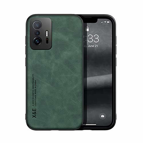 TIANCI Cover per Xiaomi 11T Pro/Xiaomi 11T, Pelle PU di Alta Qualità Delicata Sulla Pelle + TPU Ultrasottile, Antiscivolo e Antiurto Custodia per Xiaomi 11T Pro/Xiaomi 11T