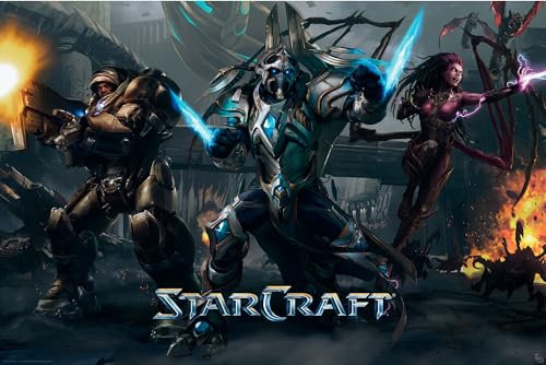 empireposter Starcraft - Legacy of The Void - Videospiel Strategiespiel Poster Plakat - Grösse 91,5x61 cm