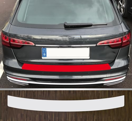 kompatibel mit Audi A4 Typ B9 Avant ab 2019 Lackschutzfolie Ladekantenschutz transparent