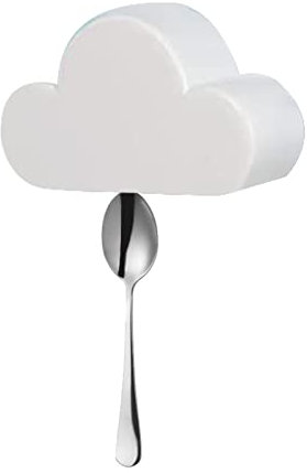 Magnetischer Schlüsselhalter, magnetischer Schlüsselring-Halter mit Wolken-Design – Heimdekoration, Wolkenschlüsselhalter, Neuheit, hält mehrere Schlüssel, Clips, Scheren an Wandtür