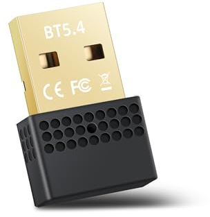 ARCELI Bluetooth 5.4 Adapter, USB Bluetooth Adapter für PC, Bluetooth Stick für Desktop, Laptop, Headset, Maus, für Windows 11/10/8.1