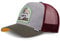 Djinns - DNC Scull (Heather Grey/Olive) - Trucker Cap Meshcap Hat Kappe Mütze Caps