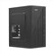 Nuwo Leshi L703 Case Micro-ATX Mini-ITX con Alimentatore 240W per PC Desktop Office Mini Tower mATX 0.40MM SPCC, Lettore Card Incluso, USB 3.0, Nero