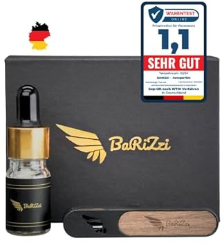 BaRiZzi Oud Autoparfum I Autoduft I Auto Lufterfrischer I Car Diffuser I Car Perfume (Oud Follia, Schwarz)