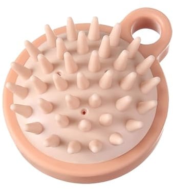 Massaggiatore in silicone per cuoio capelluto – Massaggiatore per cuoio capelluto | Spazzola per lavare i capelli | Spazzola per il lavaggio dei capelli | Spazzola massaggiante per shampoo | Spazzola