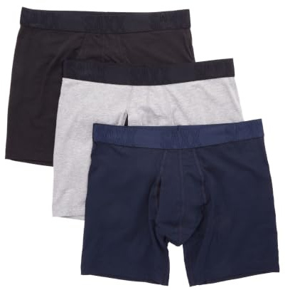 SAXX Underwear Co. Droptemp Herren-Boxershorts, kühlend, Baumwolle, 3 Stück