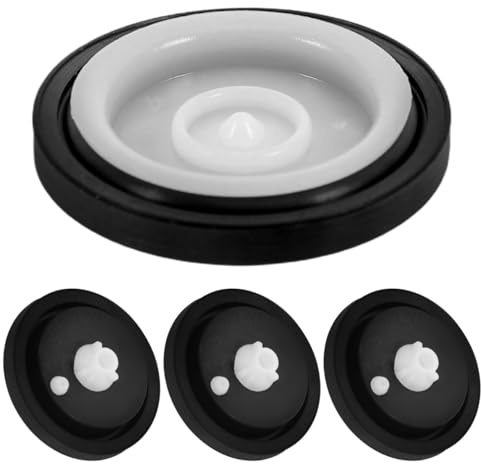 Uonlytech Magnetventil Membran Ersatzteile Mit Dichtung Für Waschmaschine Wasserversorgungssysteme Urinal Ventil Wartung Leckschutz Einfache Installation 2.70X2.70X0.80Cm 4 Stück