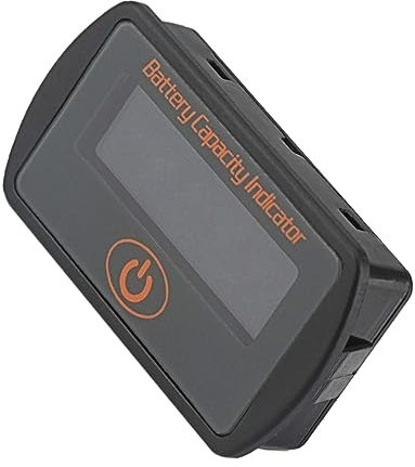 NUOBESTY Moniteur de Batterie Numérique avec Écran LCD Testeur de Capacité de Batterie pour Lithium Indicateur de de Charge pour Automobile et Appareils Portables