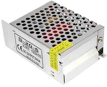 EGMEWDGF Fuente de alimentación conmutada DC5V 4A 6A 10A 40A 60A Iluminación DC 5V 20W 30W 50W 200W 300W Adaptador de Controlador LED for Tira LED(10A)