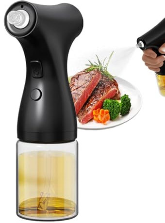 Dewireaey Pulverizador De Aceite Para Cocinar,Dispensador De Aceite Y Atomizador Para La Cocina | 200 Mililitros Utensilios De Cocina Para Hornear Barbacoa Freidora De Aire Caliente