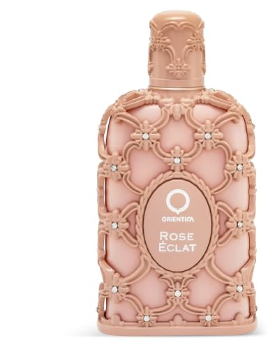 Orientica Luxury Collection Rose Eclat Eau de Parfum 80ml | Arabic Perfume for Women and Men | Bergamot, Rose, Pink Peony, Musk & Amber | Floral Woody Fragrance