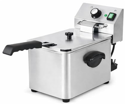 Friteuse Électrique Professionnelle 4 Litres - 1 Cuve - 2500 W