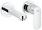 Grohe 19381000 Eurosmart Cosmopolitan Mitigeur monocommande lavabo 2 trous mural Argent