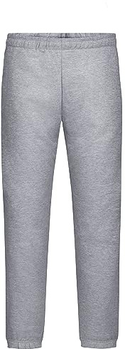 James & Nicholson Herren Jogginghose - Legere Sweathose für Freizeit-und Sportaktivitäten | Farbe: grey-heather | Grösse: L